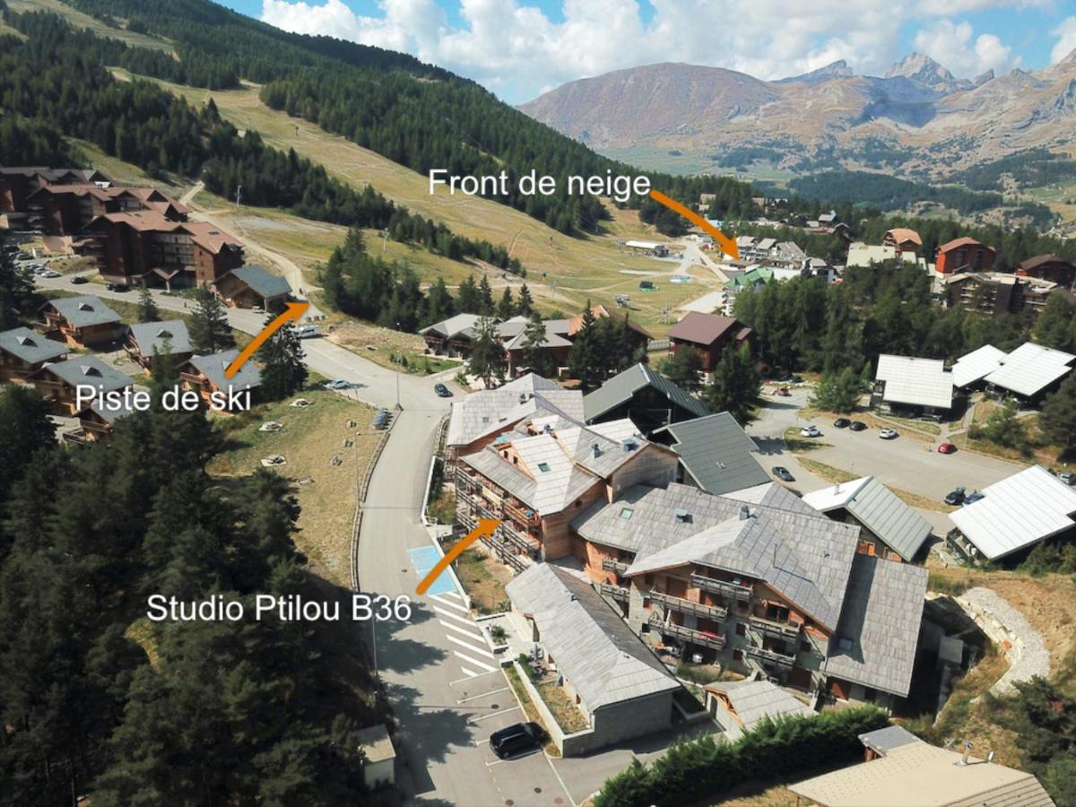 Studio Ptilou B36 2/4 Pers. Avec Vue Le Devoluy Ngoại thất bức ảnh
